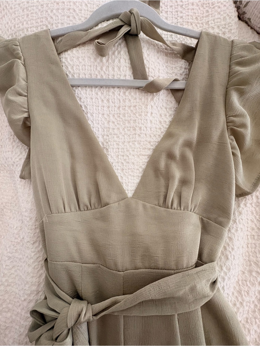 Petal & Pup Sage Green Jumpsuit
